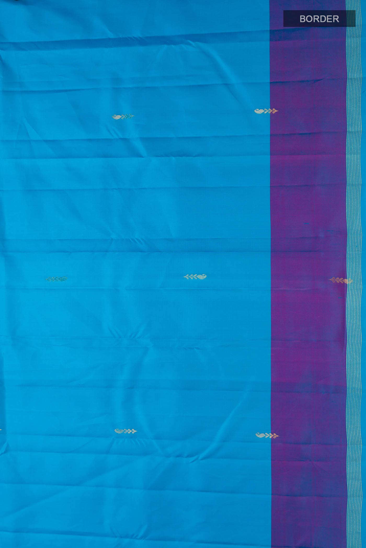 Blue Kanchipuram Silk Saree