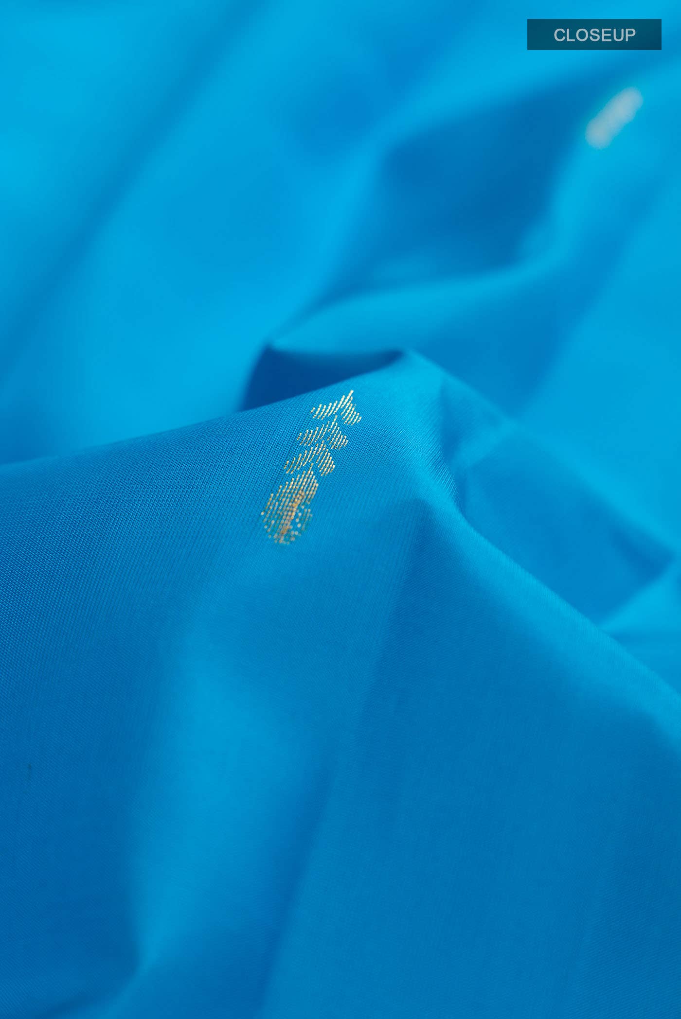 Blue Kanchipuram Silk Saree