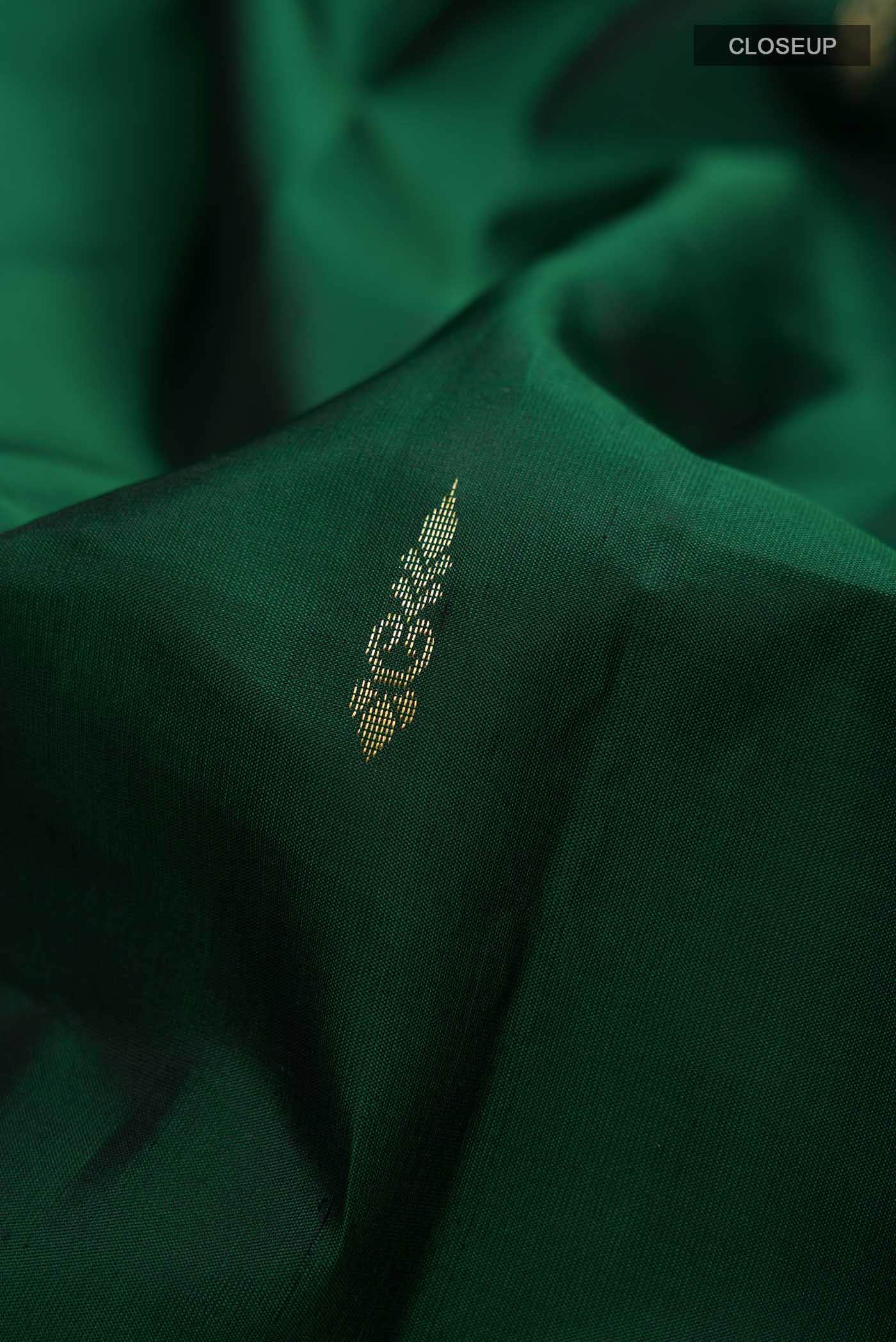 Green Kanchipuram Silk Saree