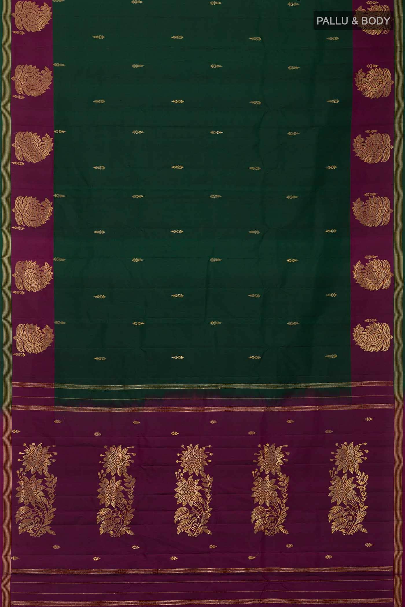 Green Kanchipuram Silk Saree