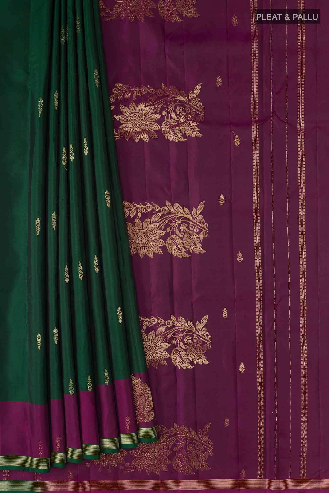 Green Kanchipuram Silk Saree