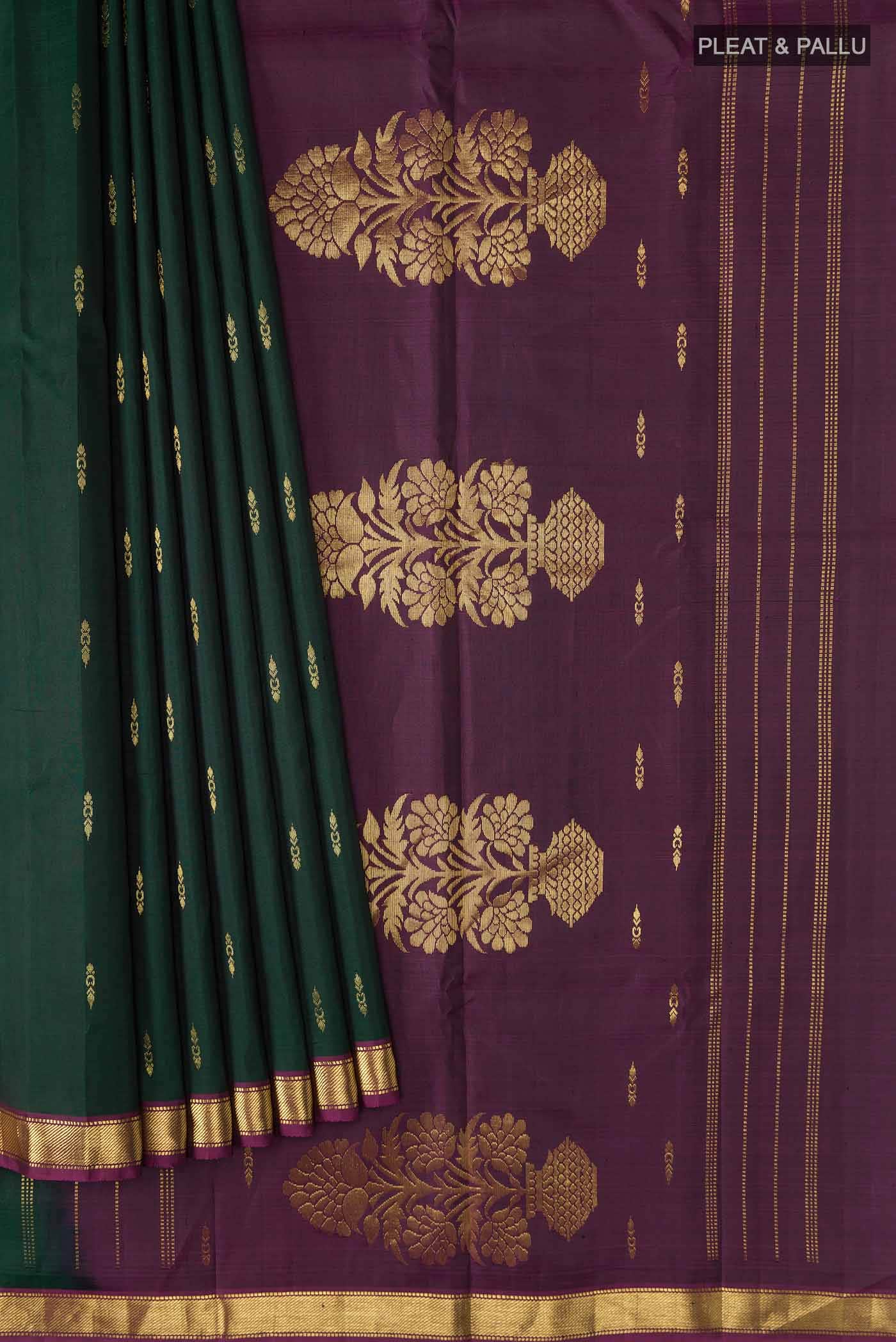 Green Kanchipuram Silk Saree