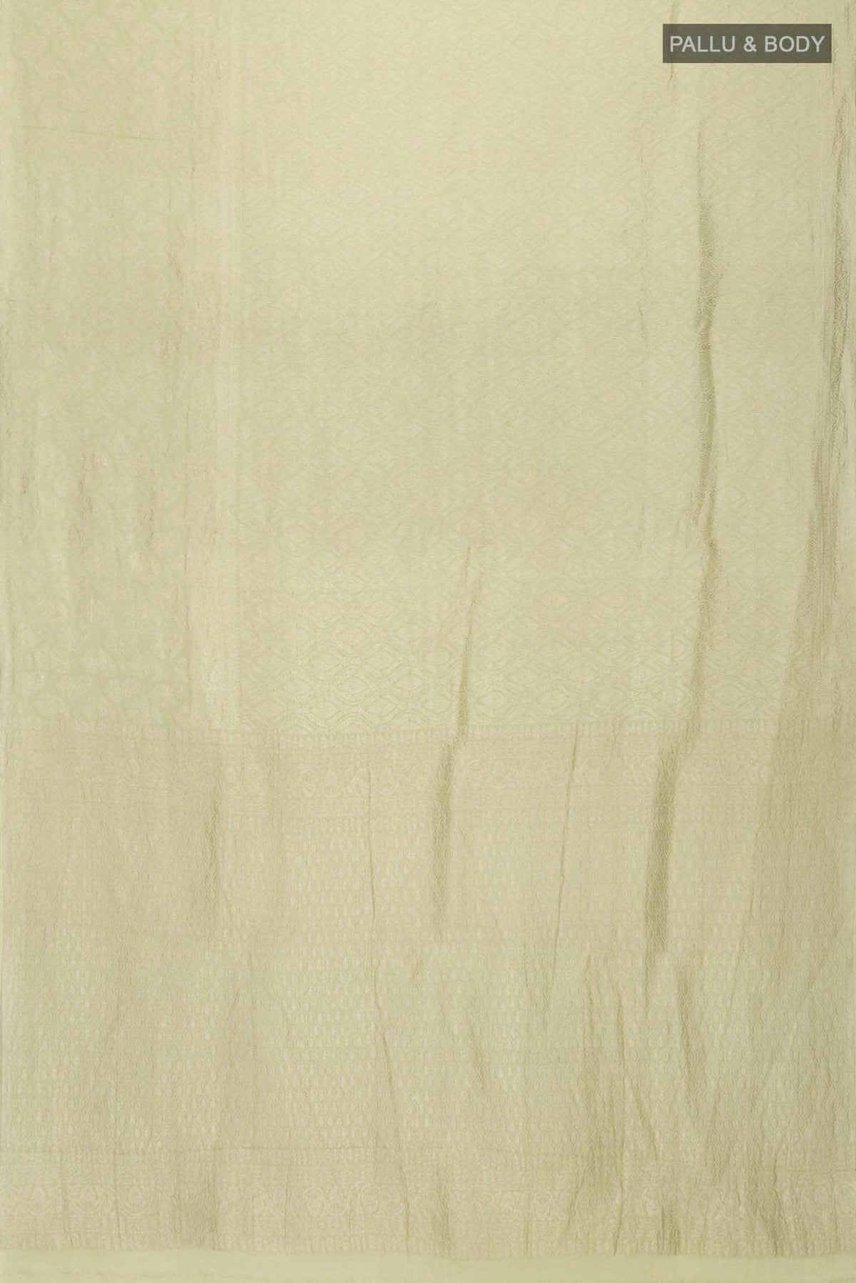 Light Green Mysore Crepe Saree