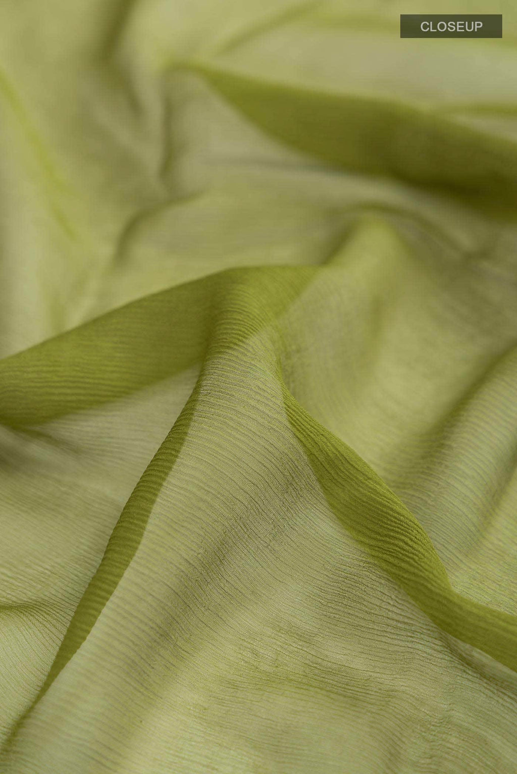 Green Mysore Chiffon Saree
