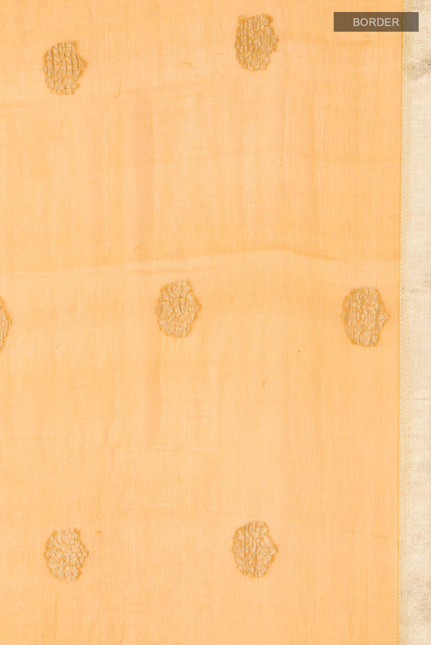 Yellow Mysore Chiffon Saree
