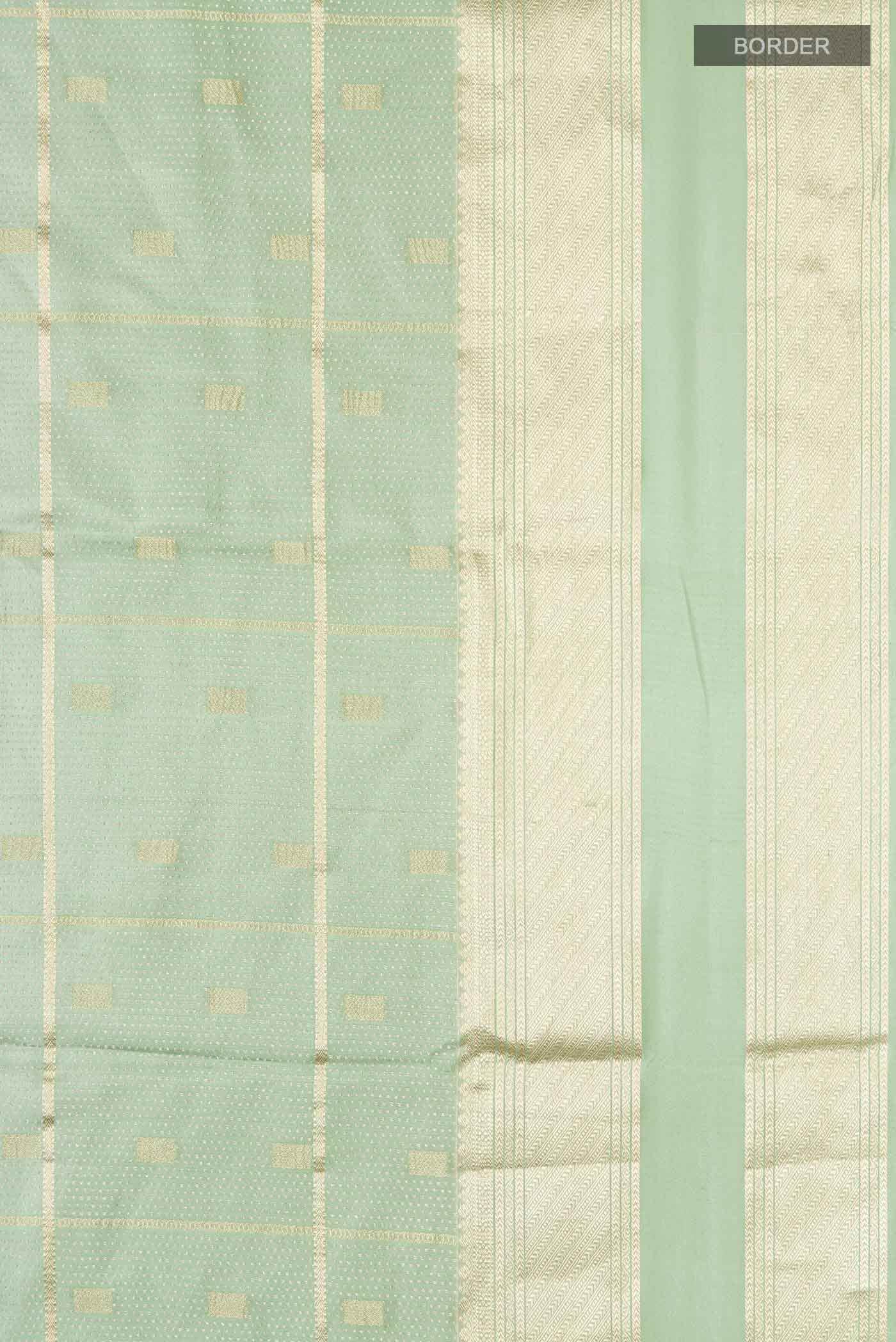 Pista Green Mysore Crepe Saree