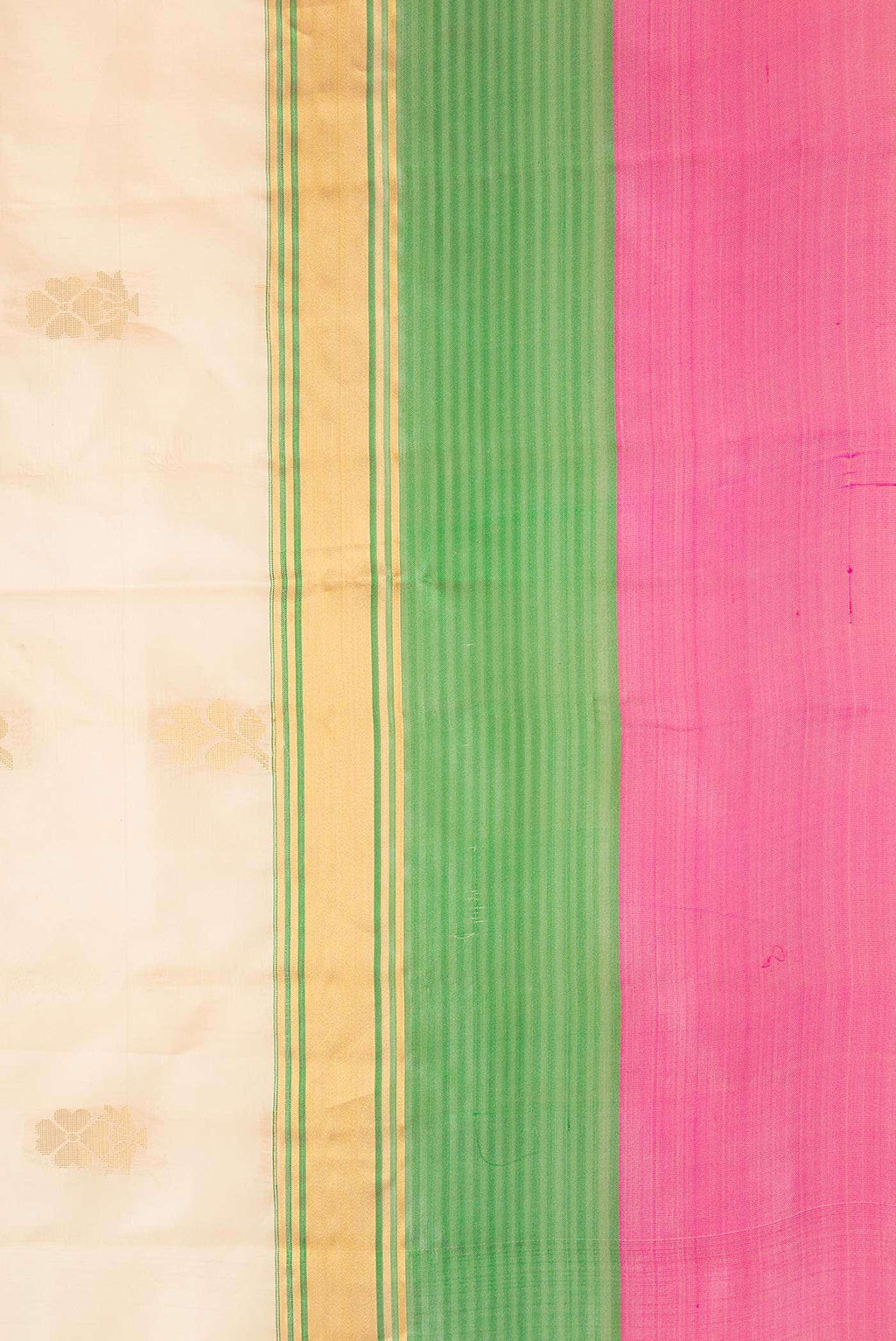 Sandal Dual Tone Soft Silk Saree