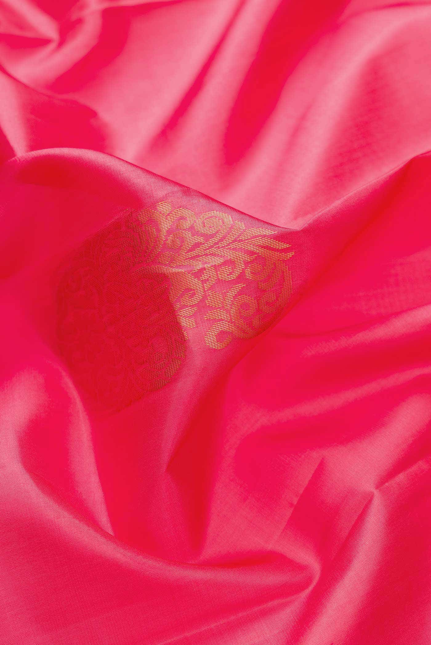 Peach Dual Tone Soft Silk Saree