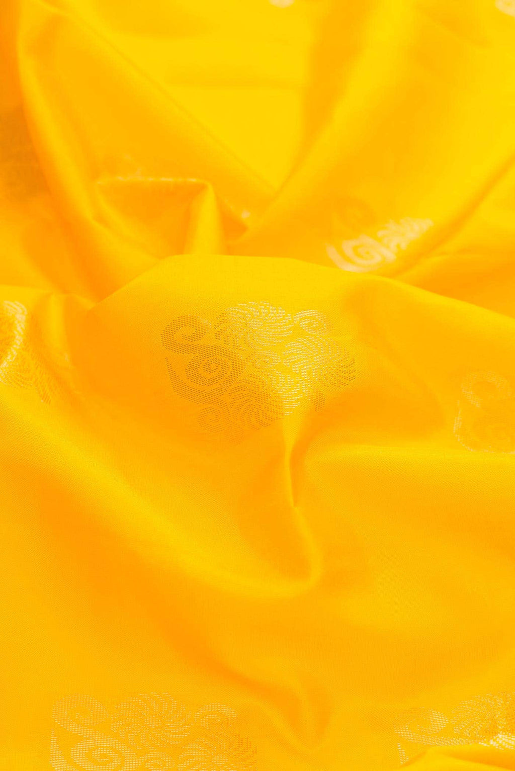 Yellow Dual Tone Soft Silk Saree