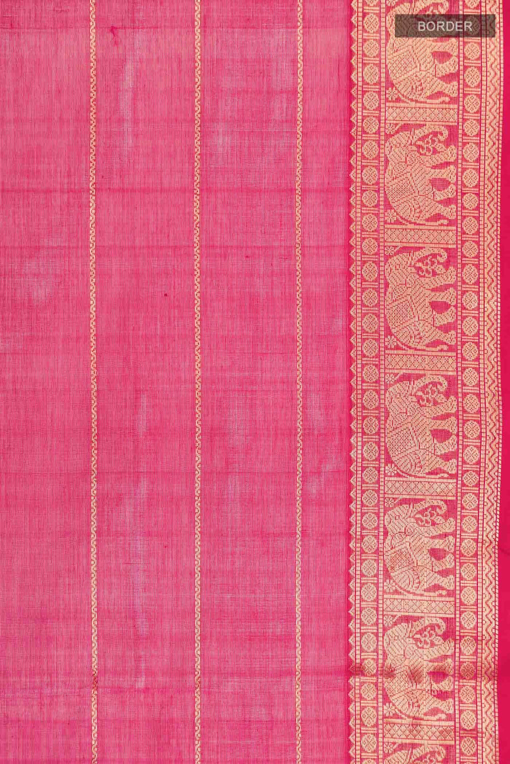 Pink Silk Cotton Saree