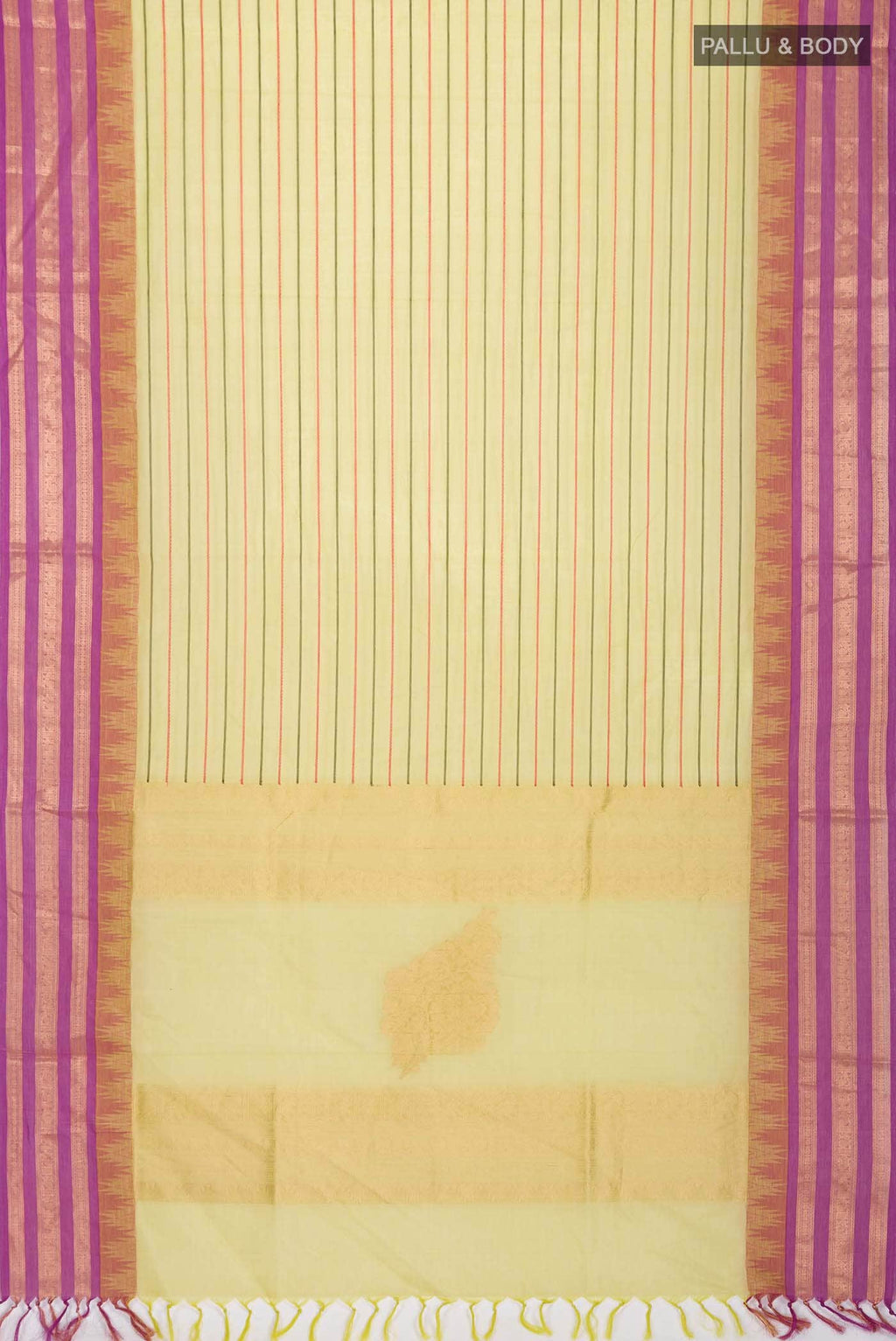 Green Silk Cotton Saree