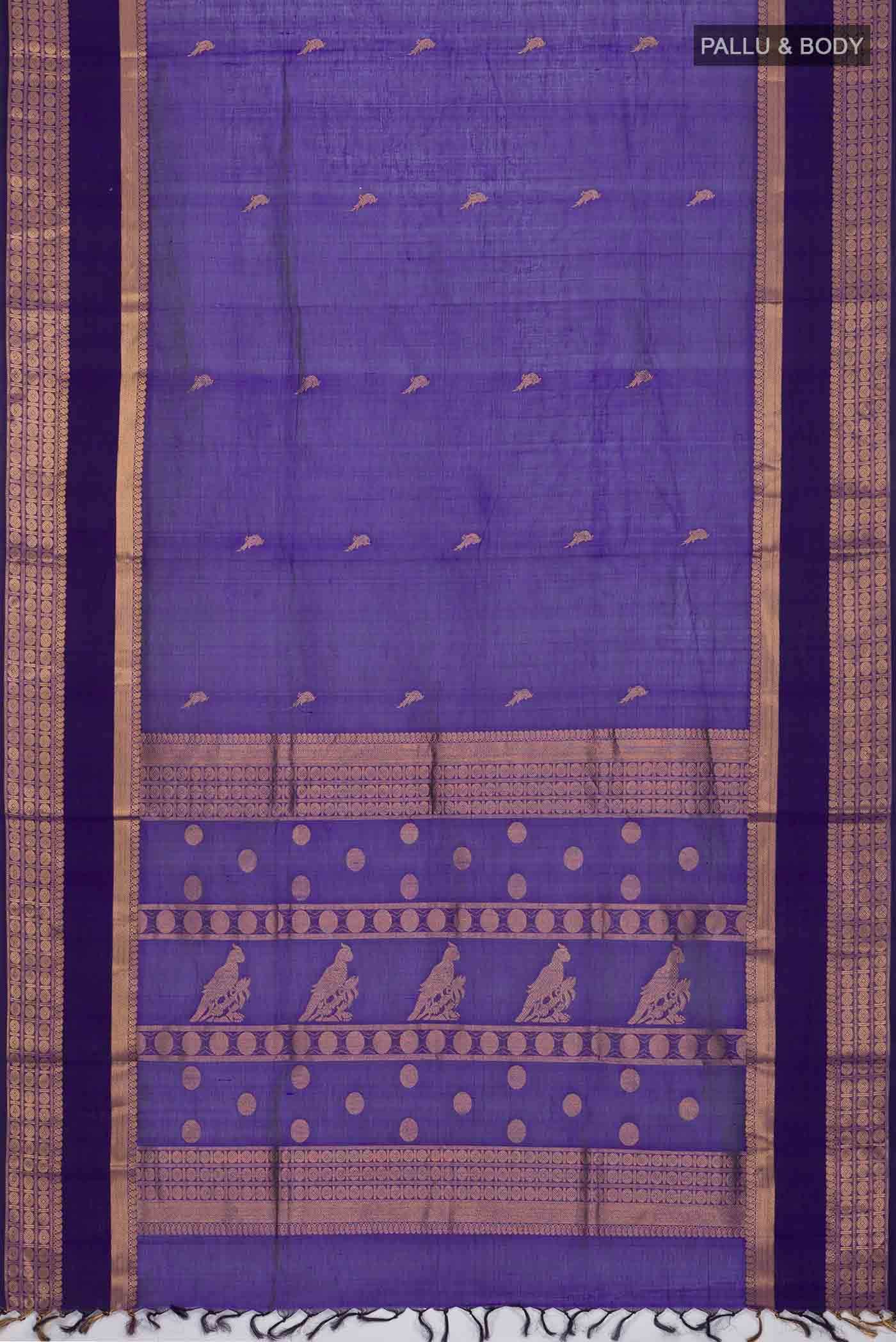 Black Silk Cotton Saree