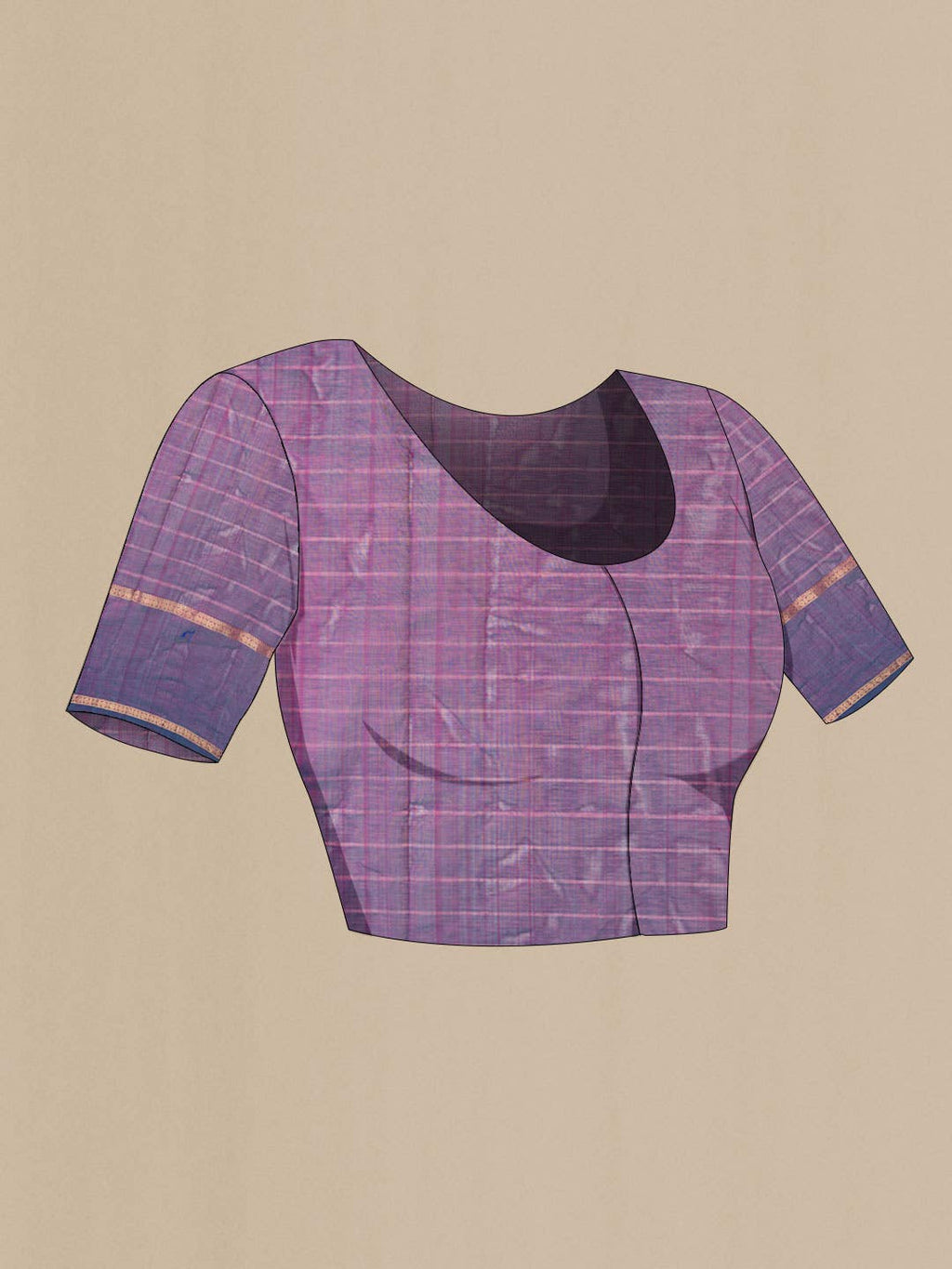 Blue Silk Cotton Saree