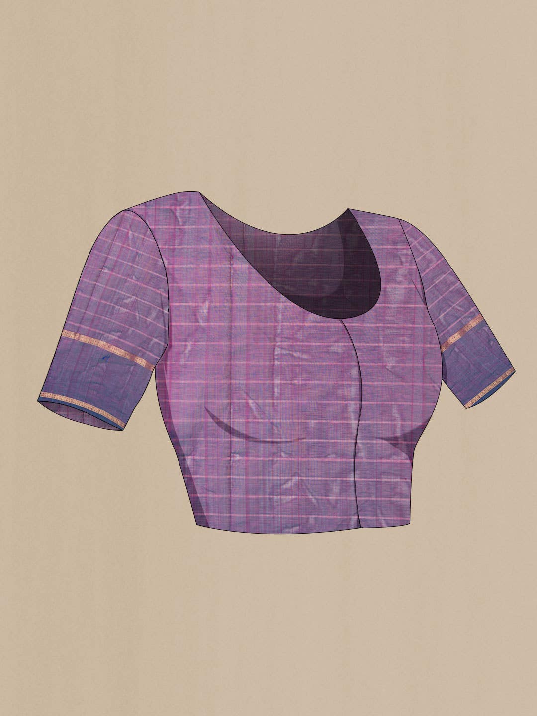 Blue Silk Cotton Saree