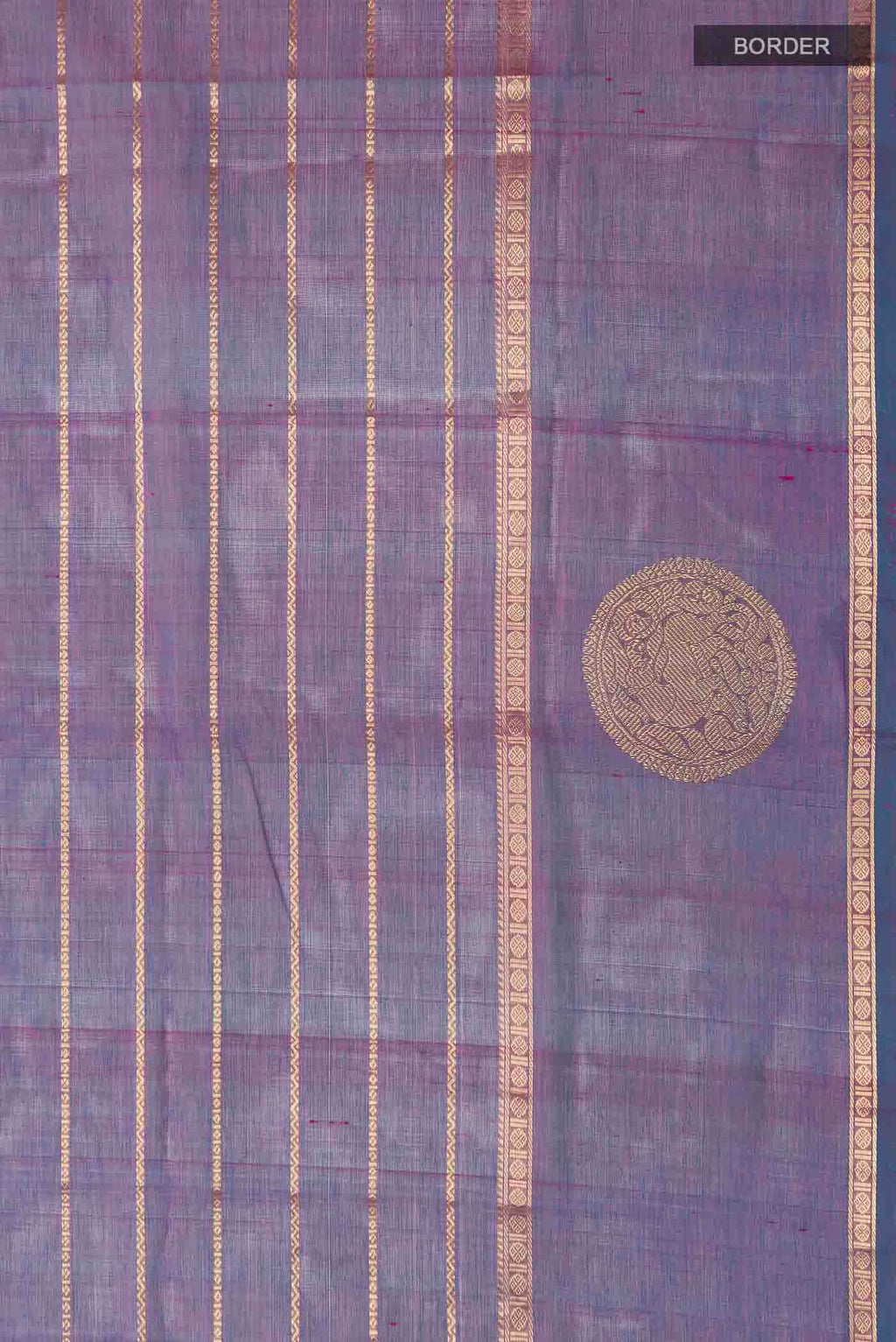 Blue Silk Cotton Saree