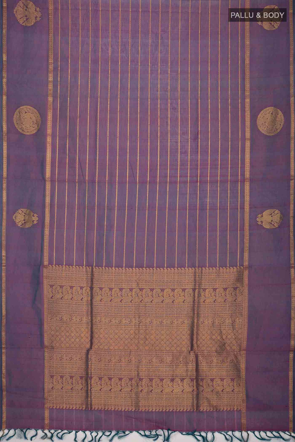 Blue Silk Cotton Saree