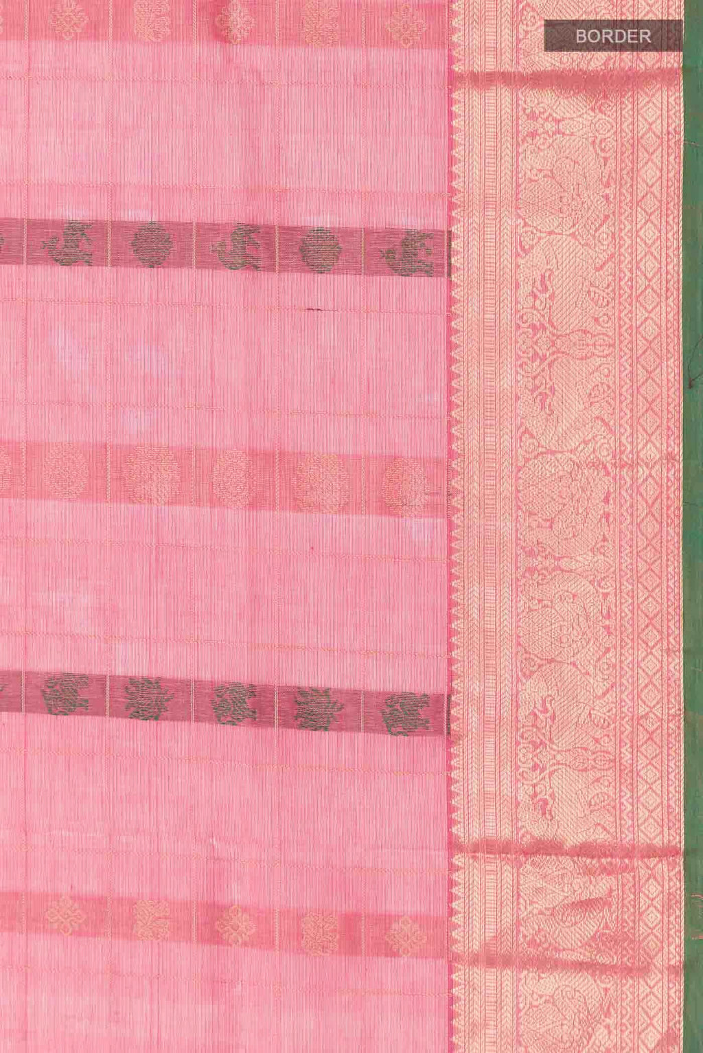 Pink Silk Cotton Saree