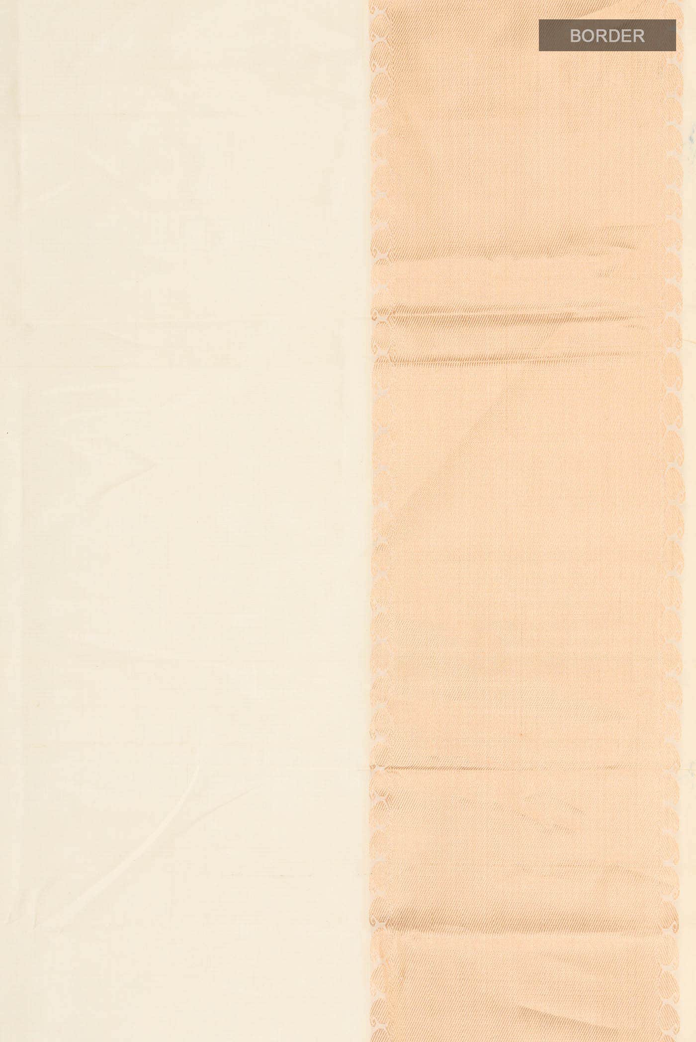Cream Silk Cotton Saree