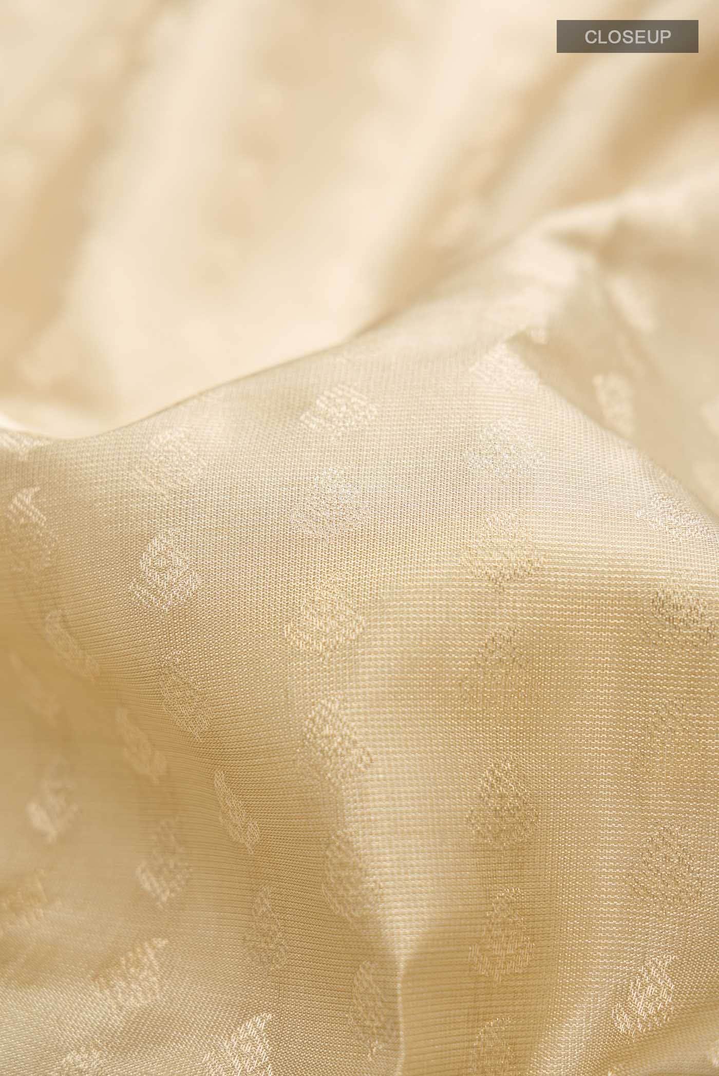 Beige Soft Silk Saree