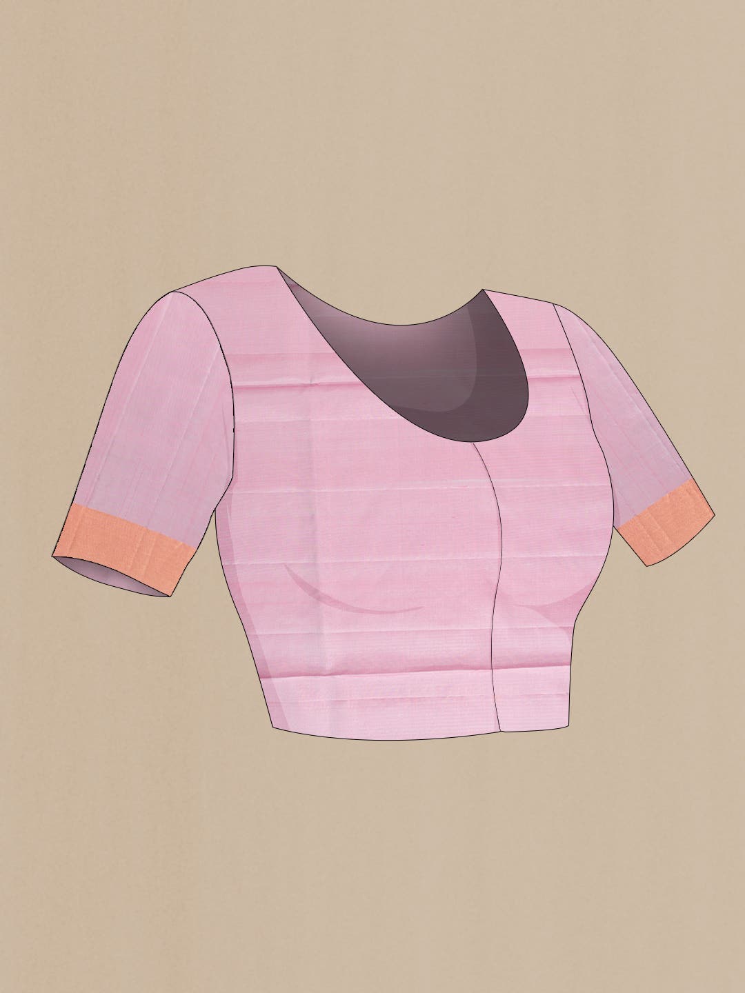 Lavender Dual Tone Soft Silk Saree