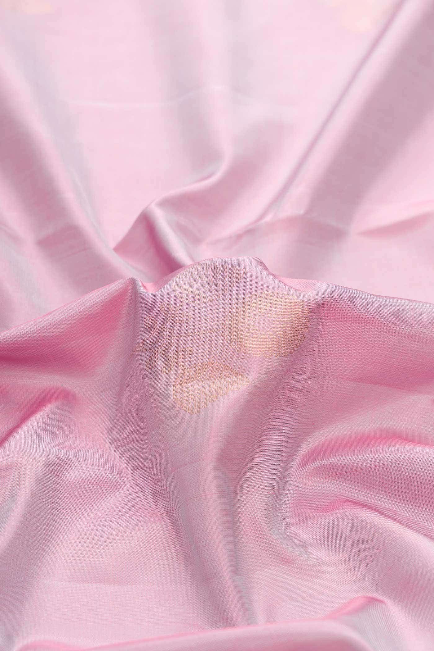 Lavender Dual Tone Soft Silk Saree