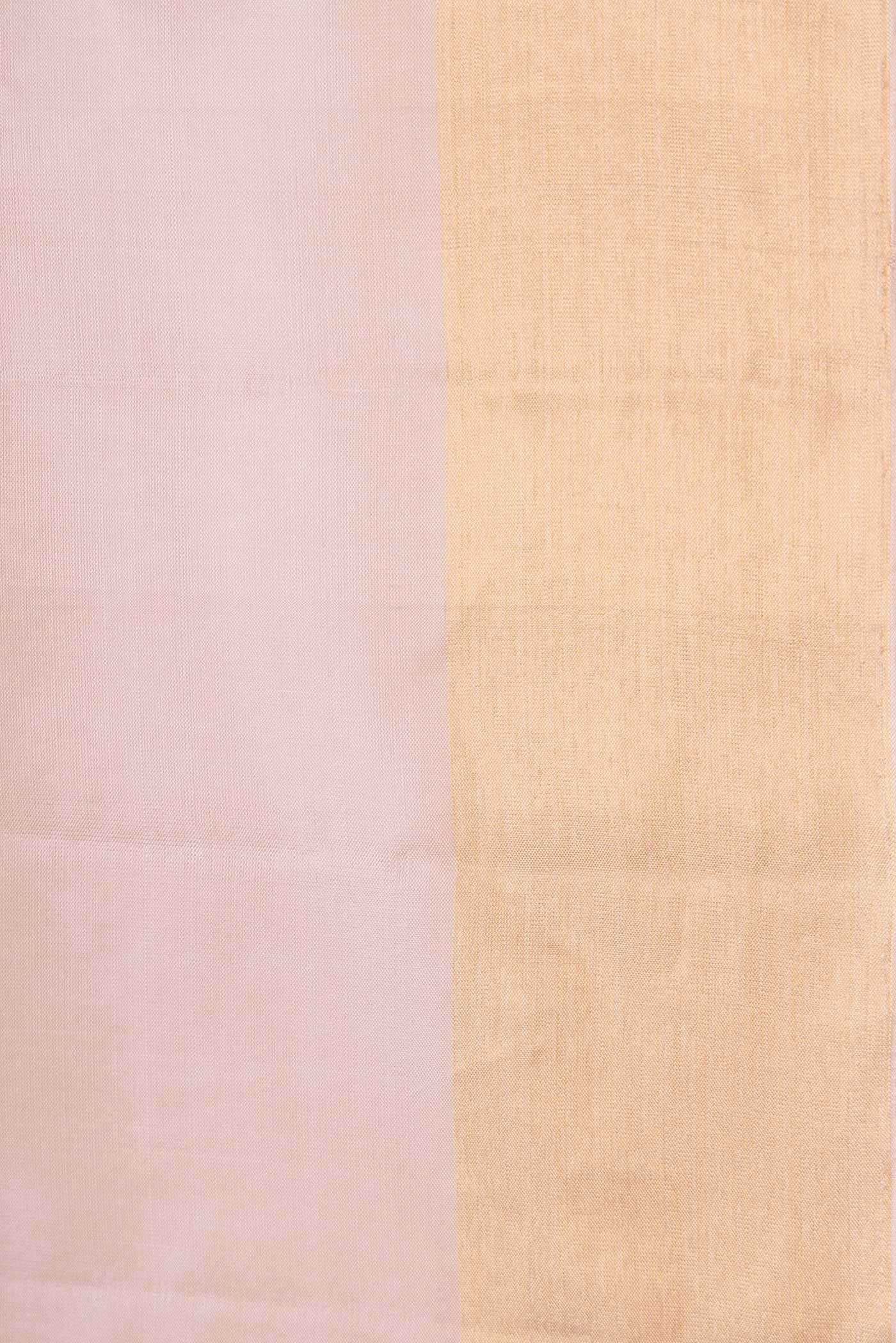 Pink Dual Tone Soft Silk Saree