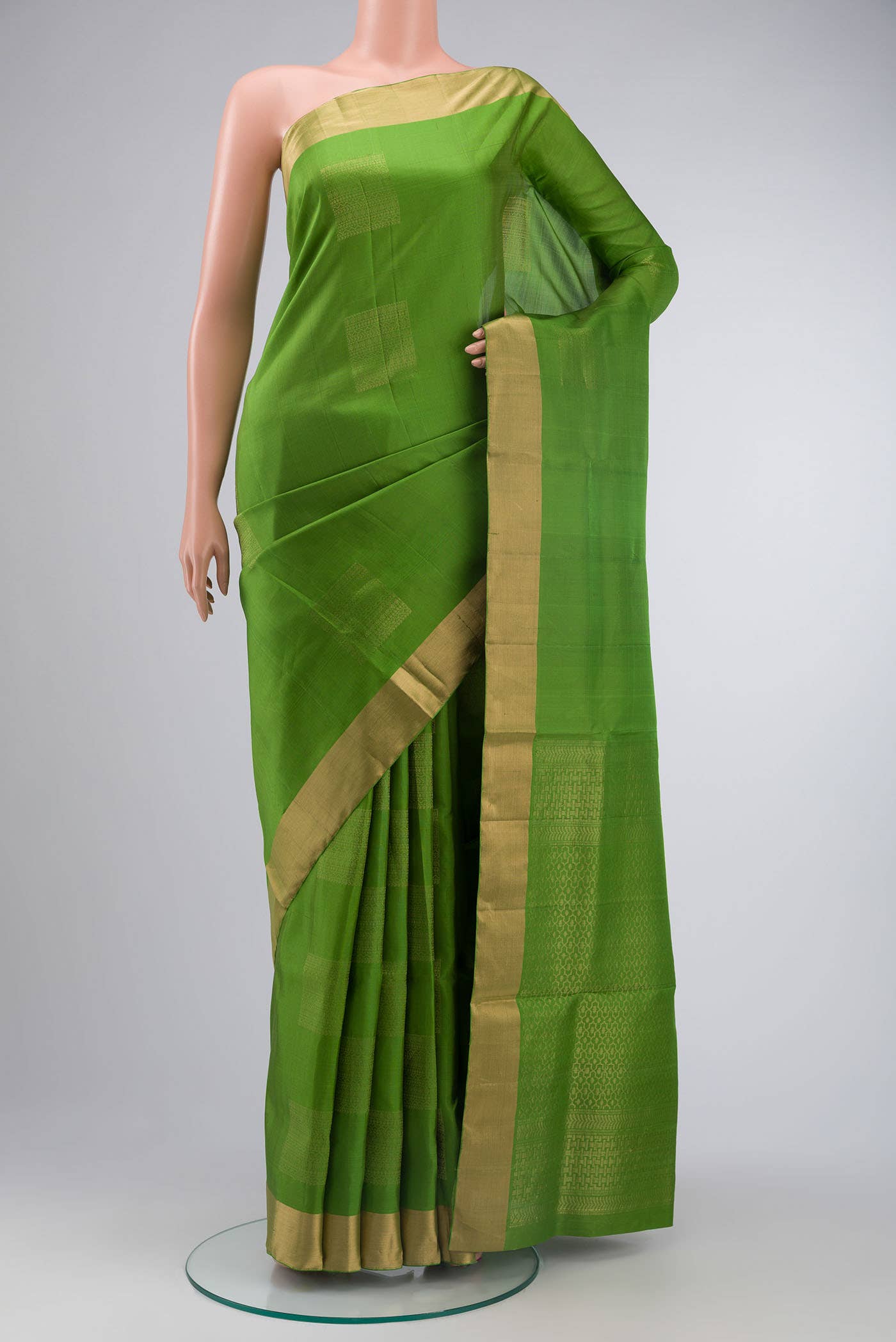 Green Soft Silk Saree