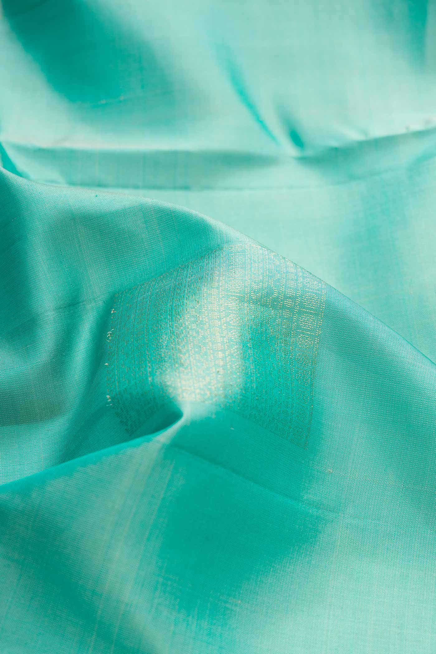 Light Blue Dual Tone Soft Silk Saree
