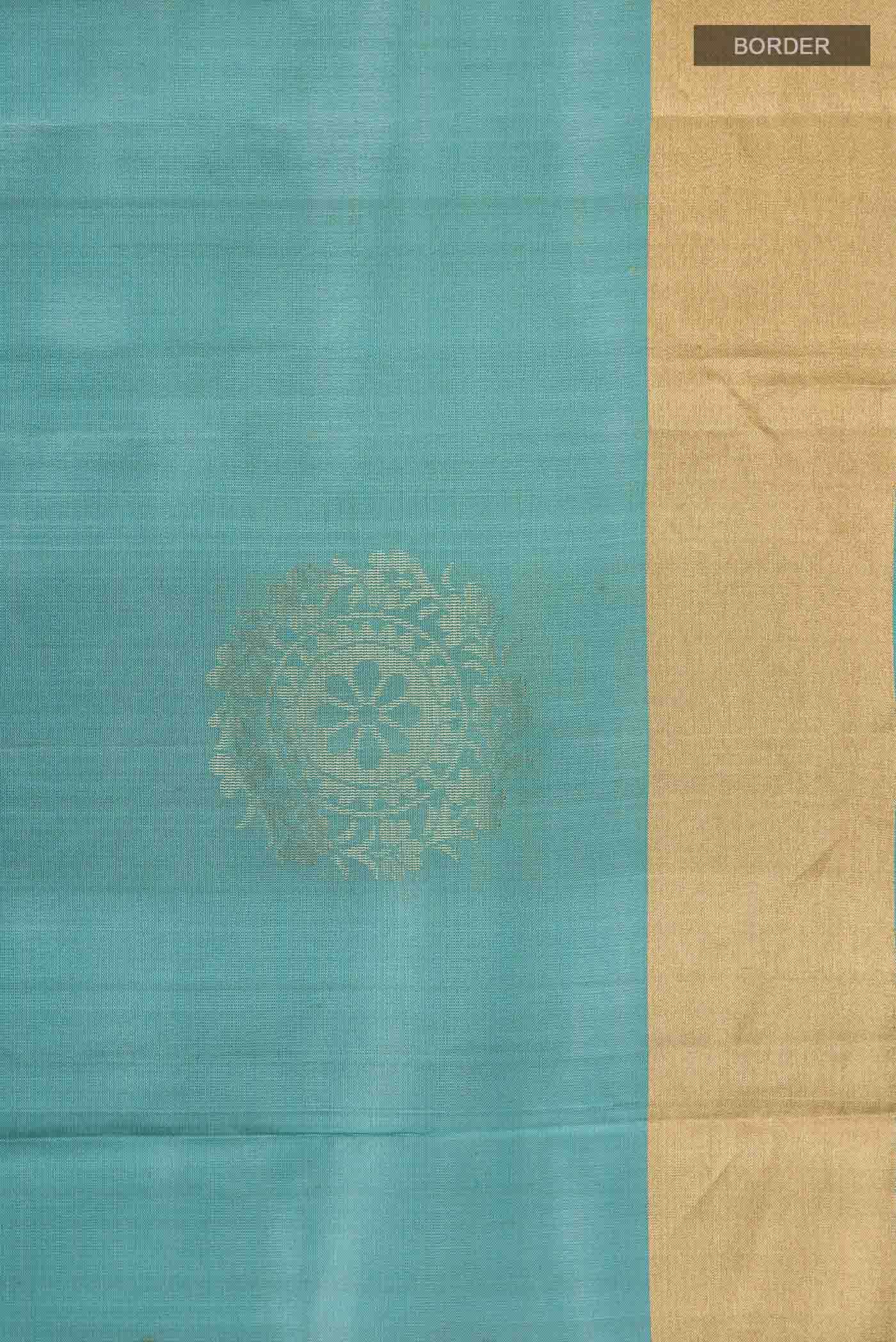 Blue Soft Silk Saree