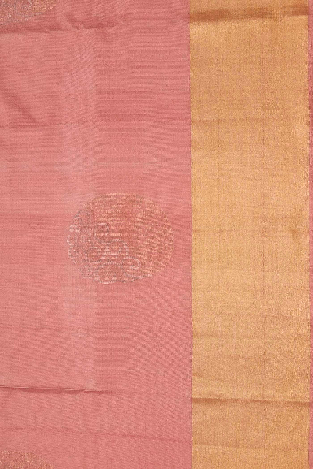 Rose Gold Dual Tone Soft Silk Saree