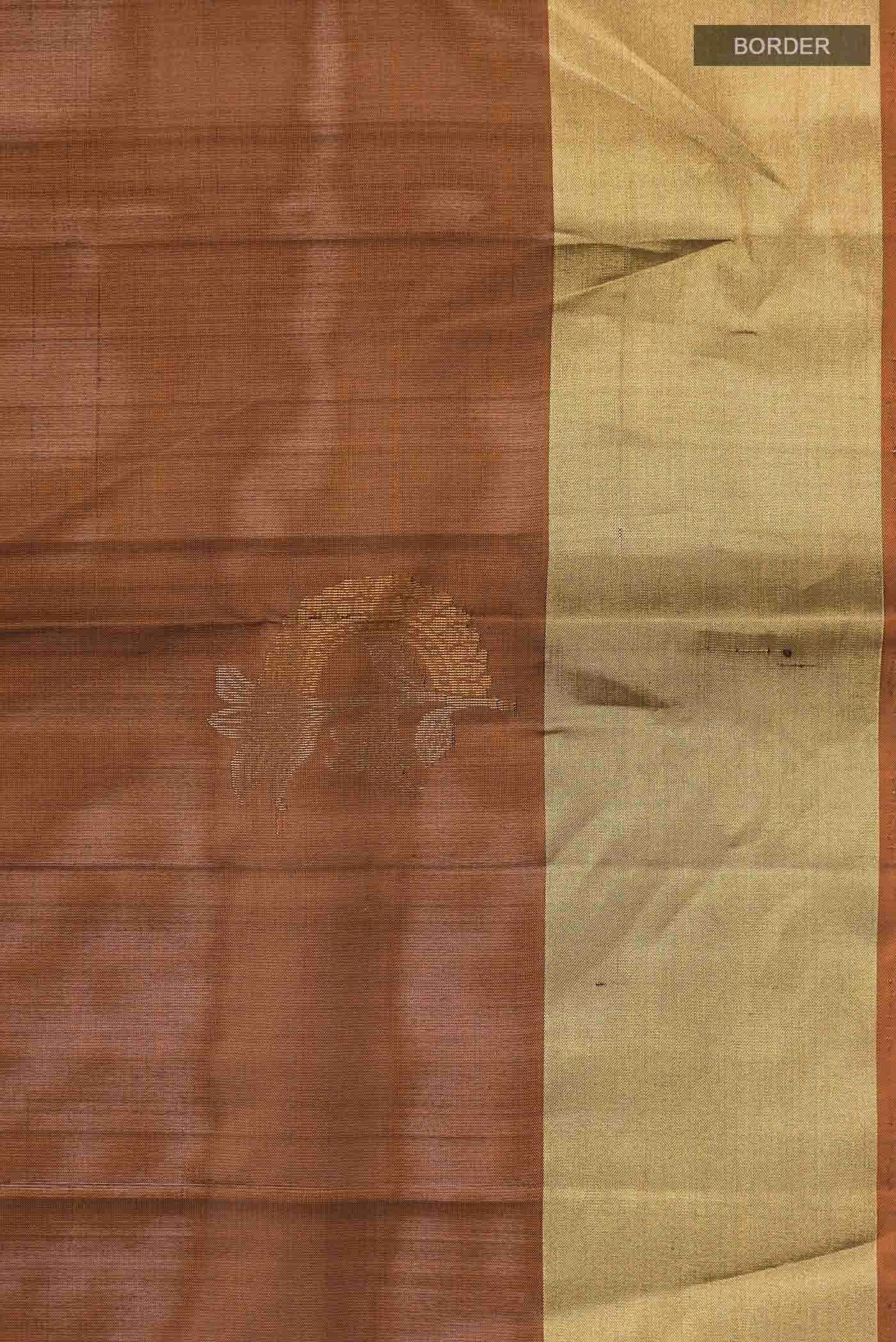 Brown Soft Silk Saree