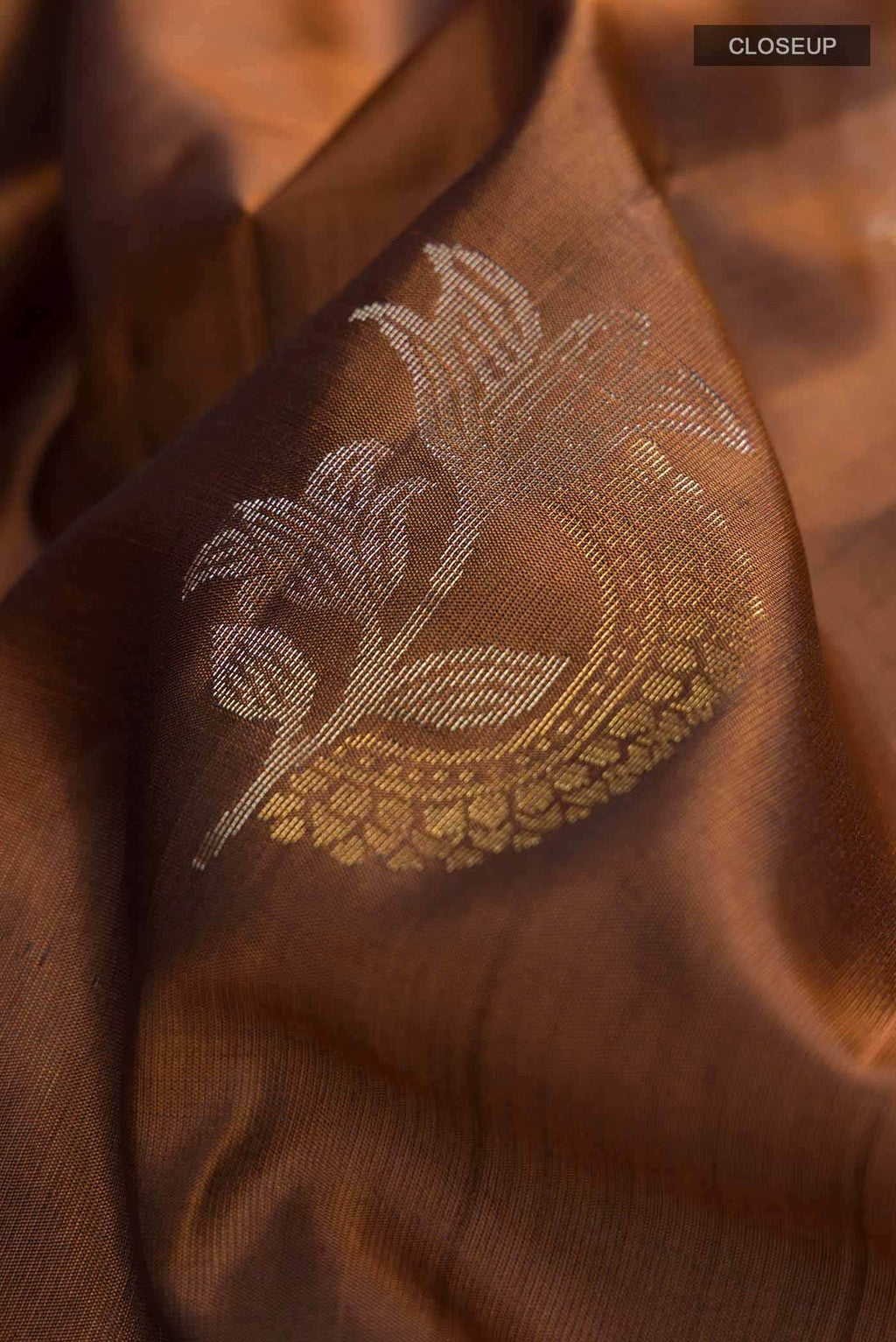 Brown Soft Silk Saree