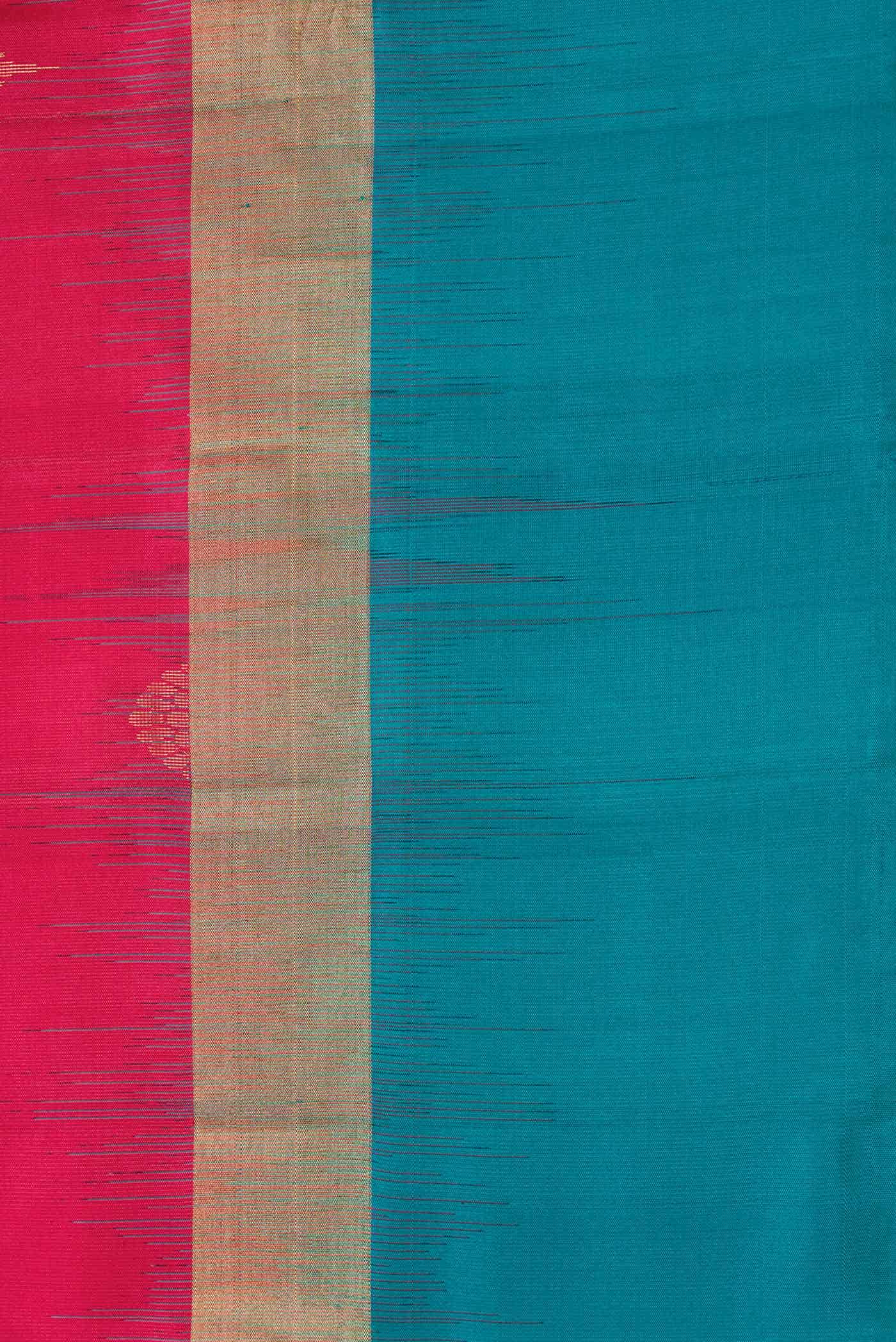 Dark Pink Dual Tone Soft Silk Saree