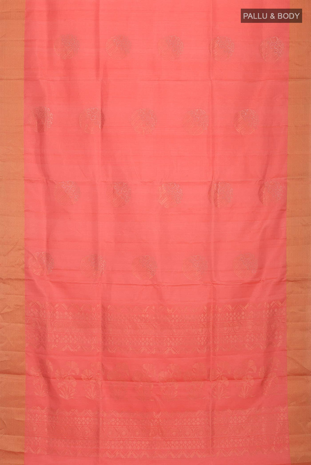 Orange Soft Silk Saree