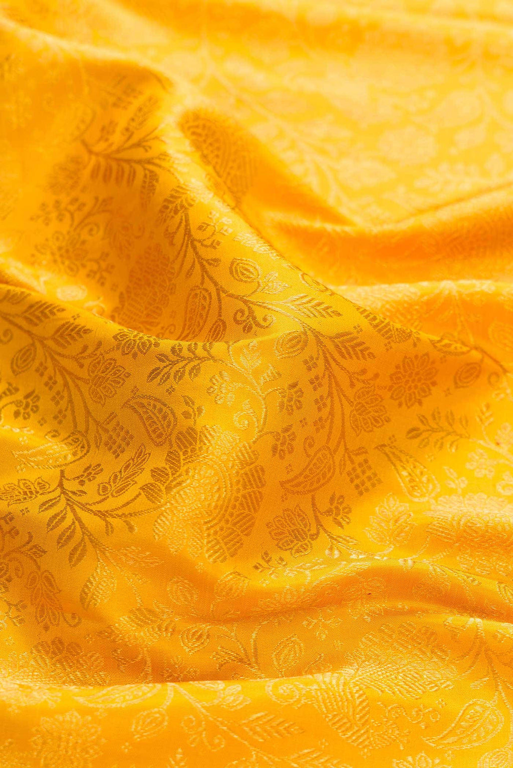 Gold Dual Tone Kanchipuram Silk Saree