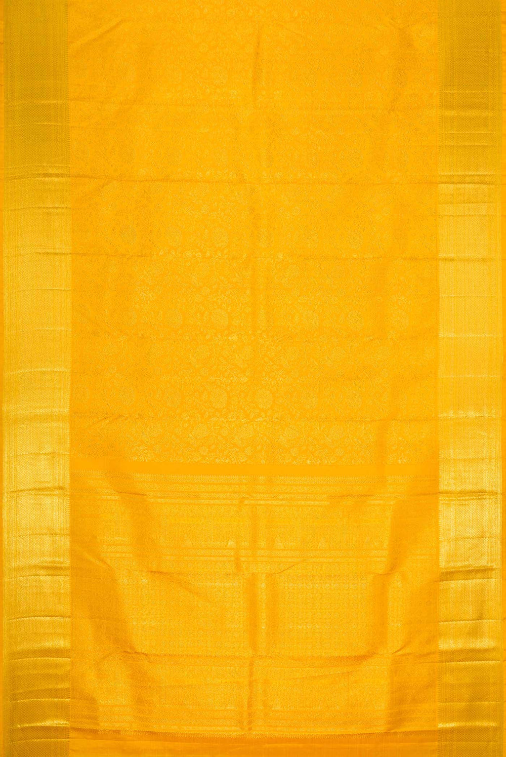 Gold Dual Tone Kanchipuram Silk Saree