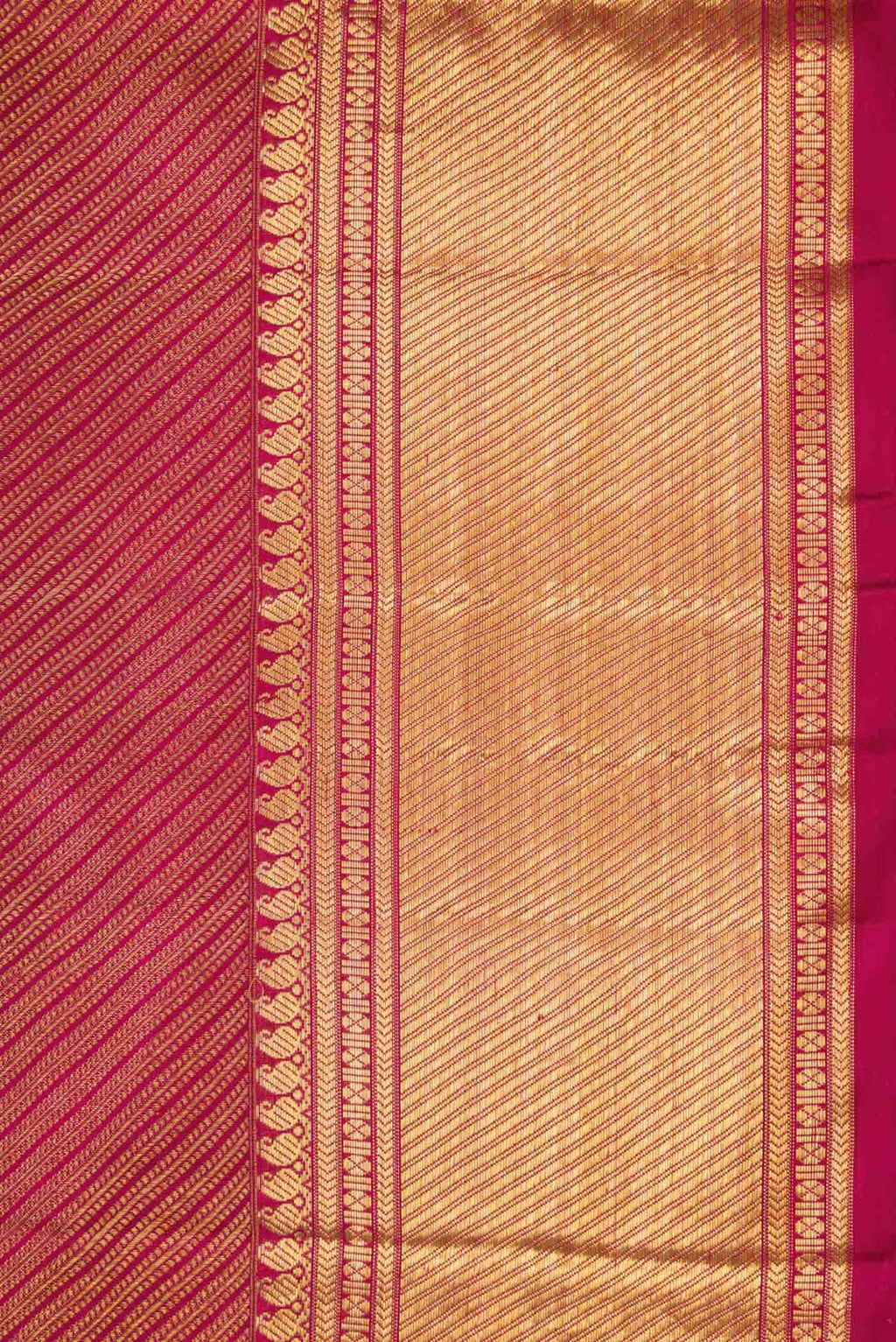 Maroon Dual Tone Kanchipuram Silk Saree