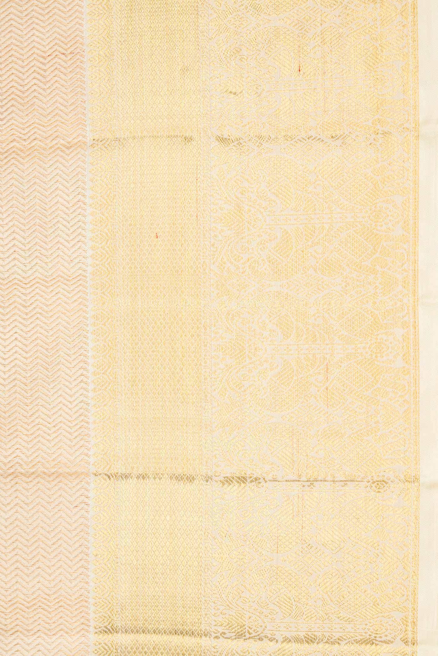 Sandal Dual Tone Kanchipuram Silk Saree