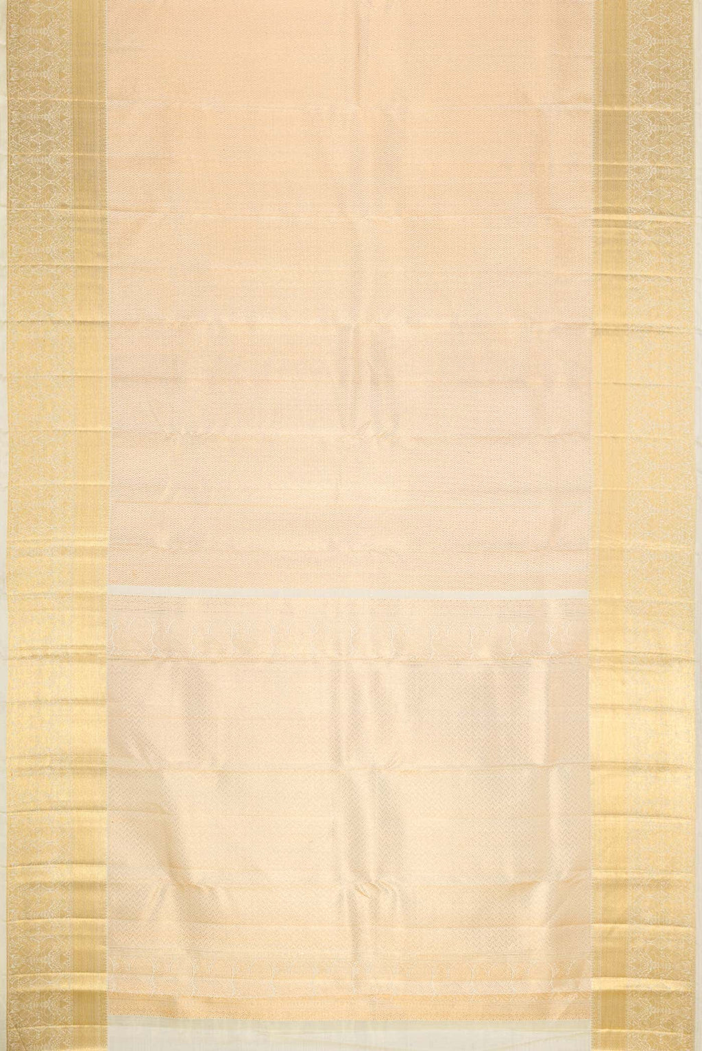 Sandal Dual Tone Kanchipuram Silk Saree