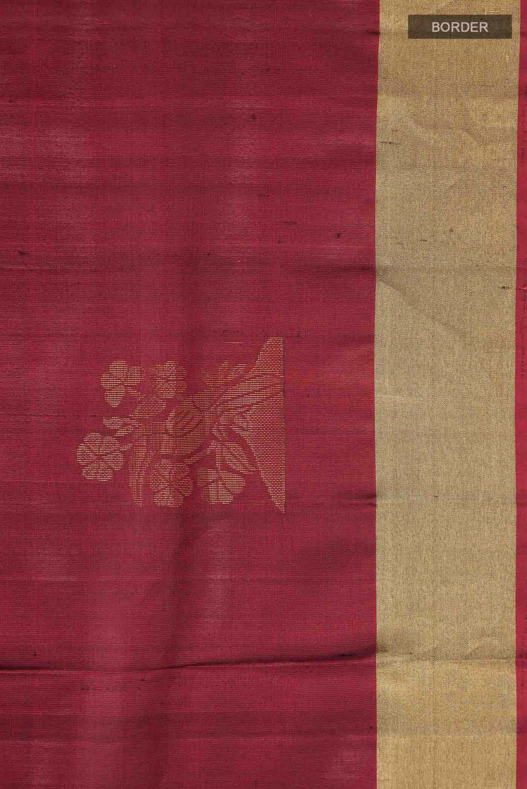 Maroon Soft Silk Saree