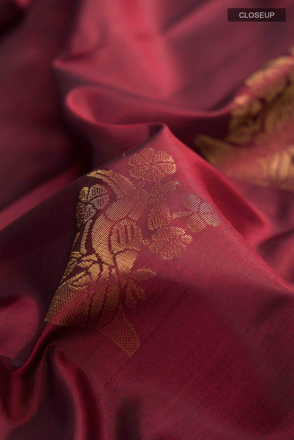 Maroon Soft Silk Saree