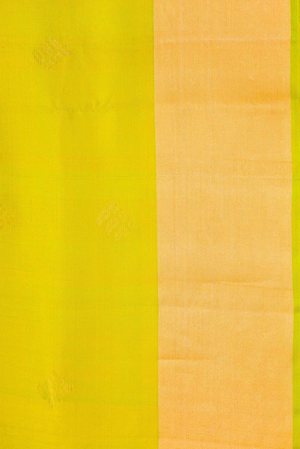 Parrot Green Dual Tone Soft Silk Saree