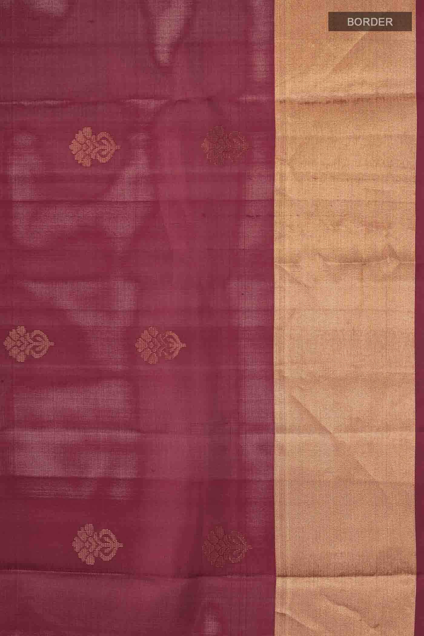 Brown Soft Silk Saree