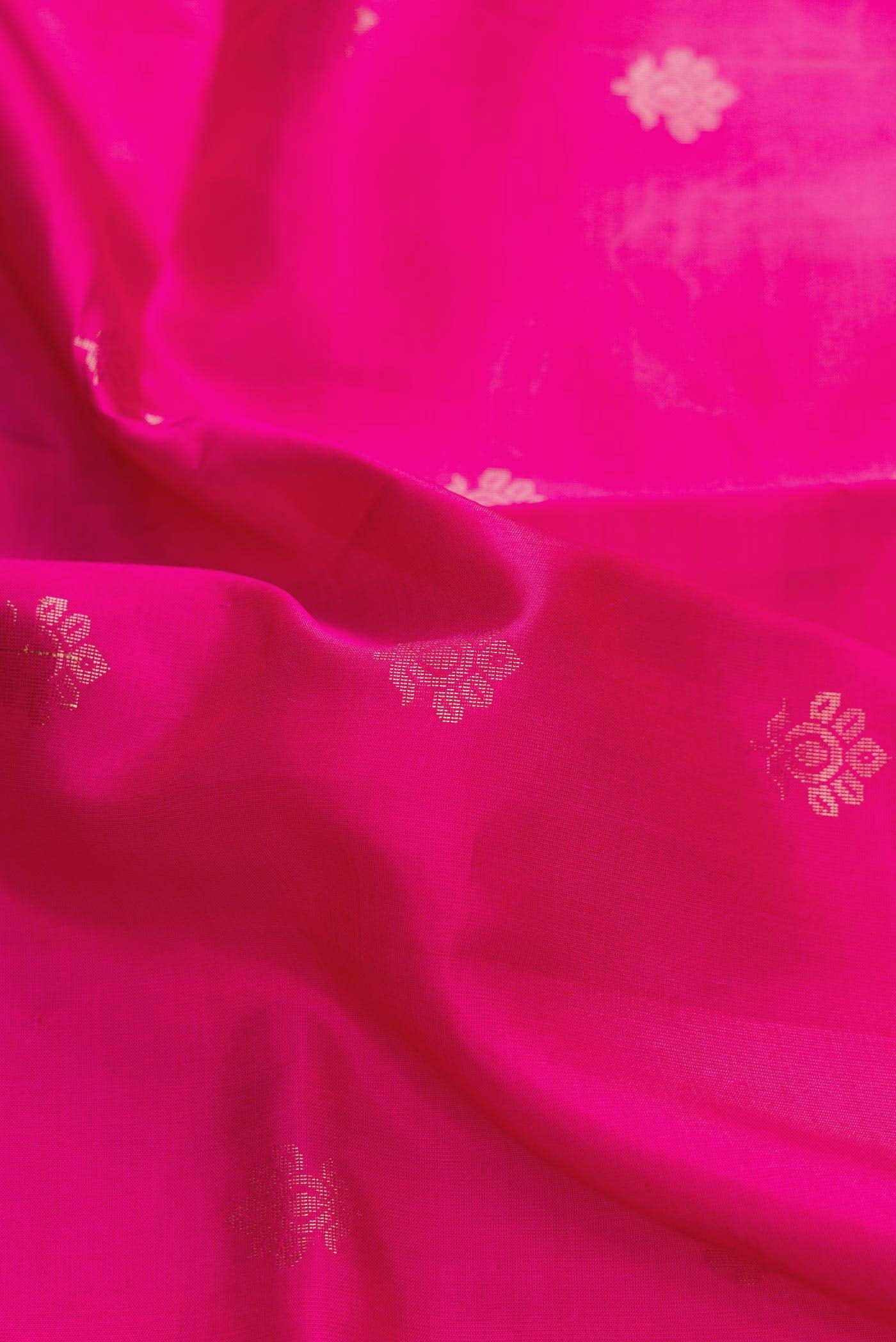 Pink Dual Tone Soft Silk Saree