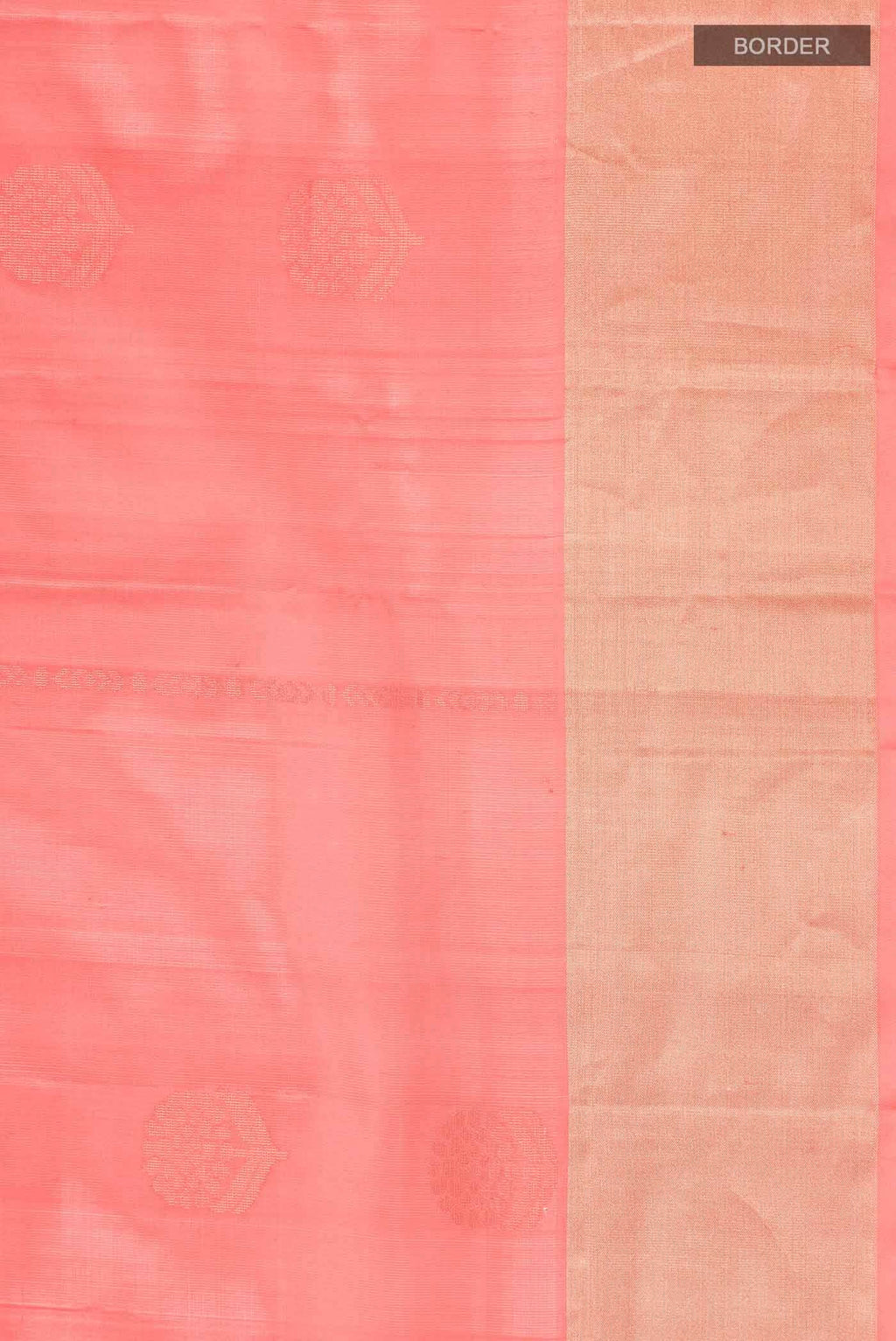 Peach Soft Silk Saree