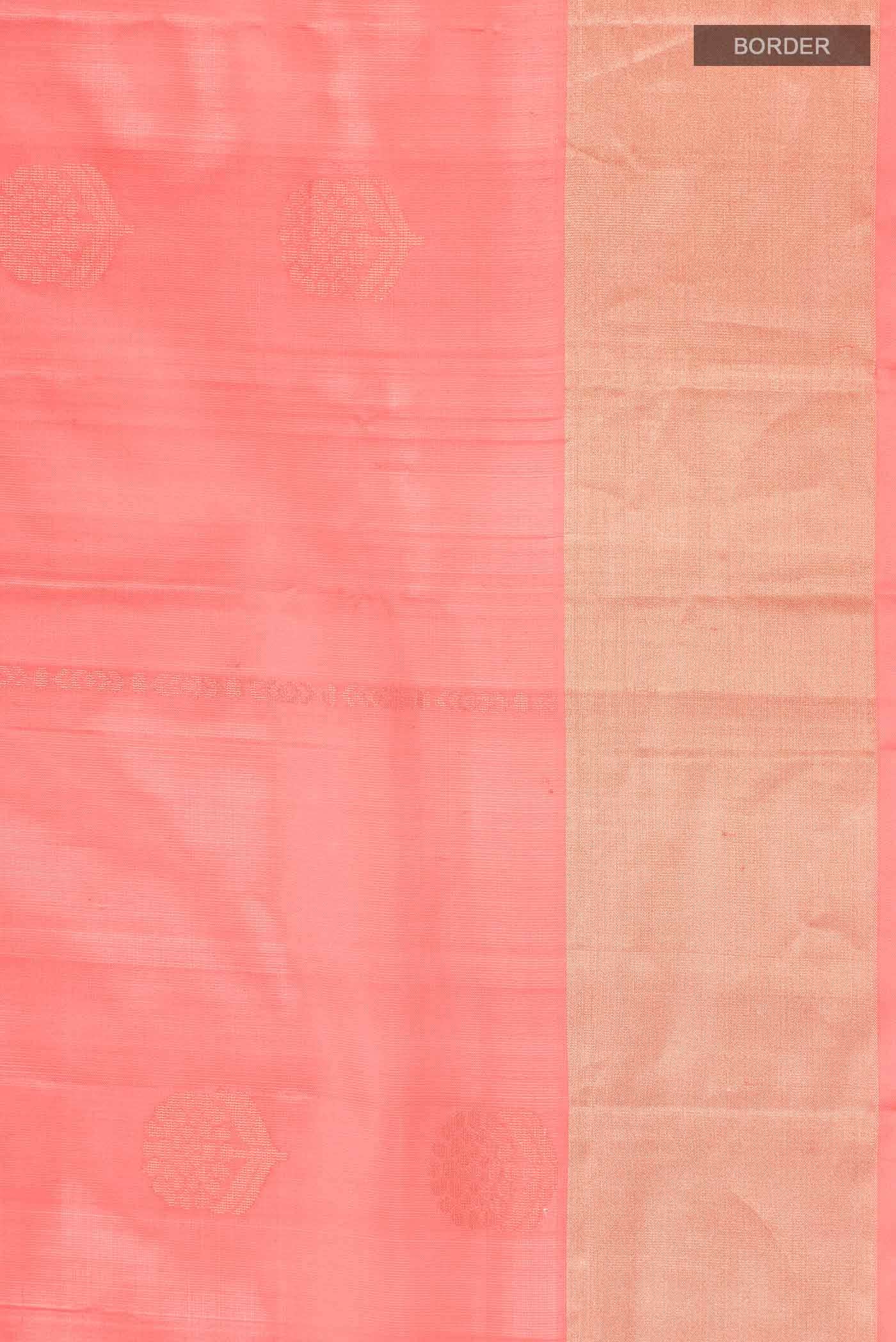 Peach Soft Silk Saree