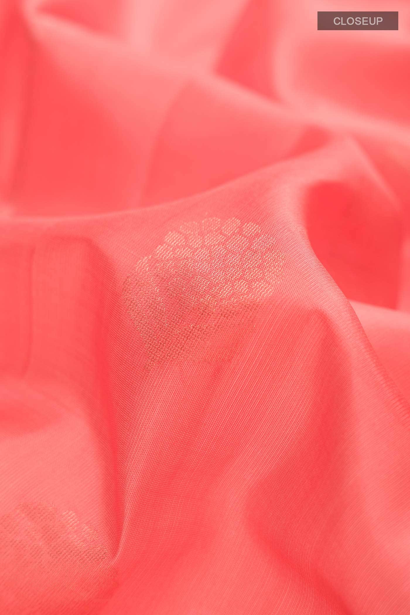 Peach Soft Silk Saree