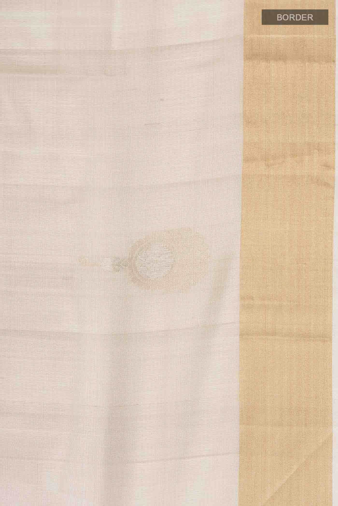 Beige Soft Silk Saree