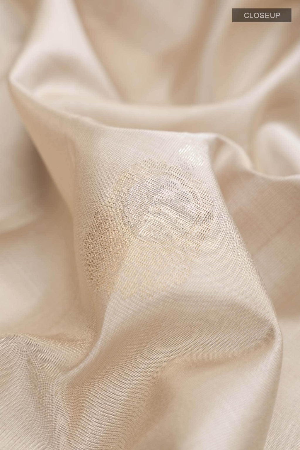 Beige Soft Silk Saree