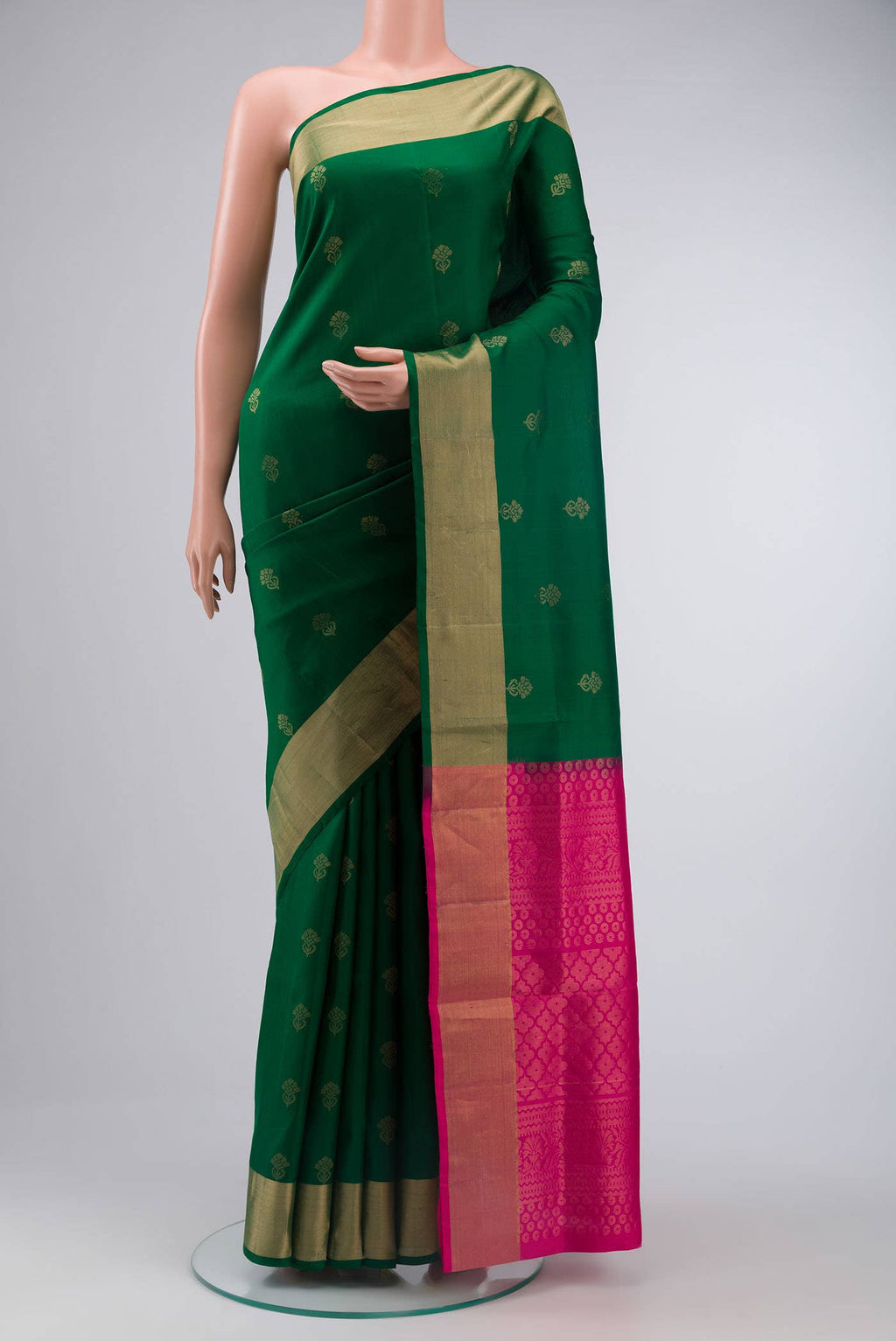 Green Soft Silk Saree